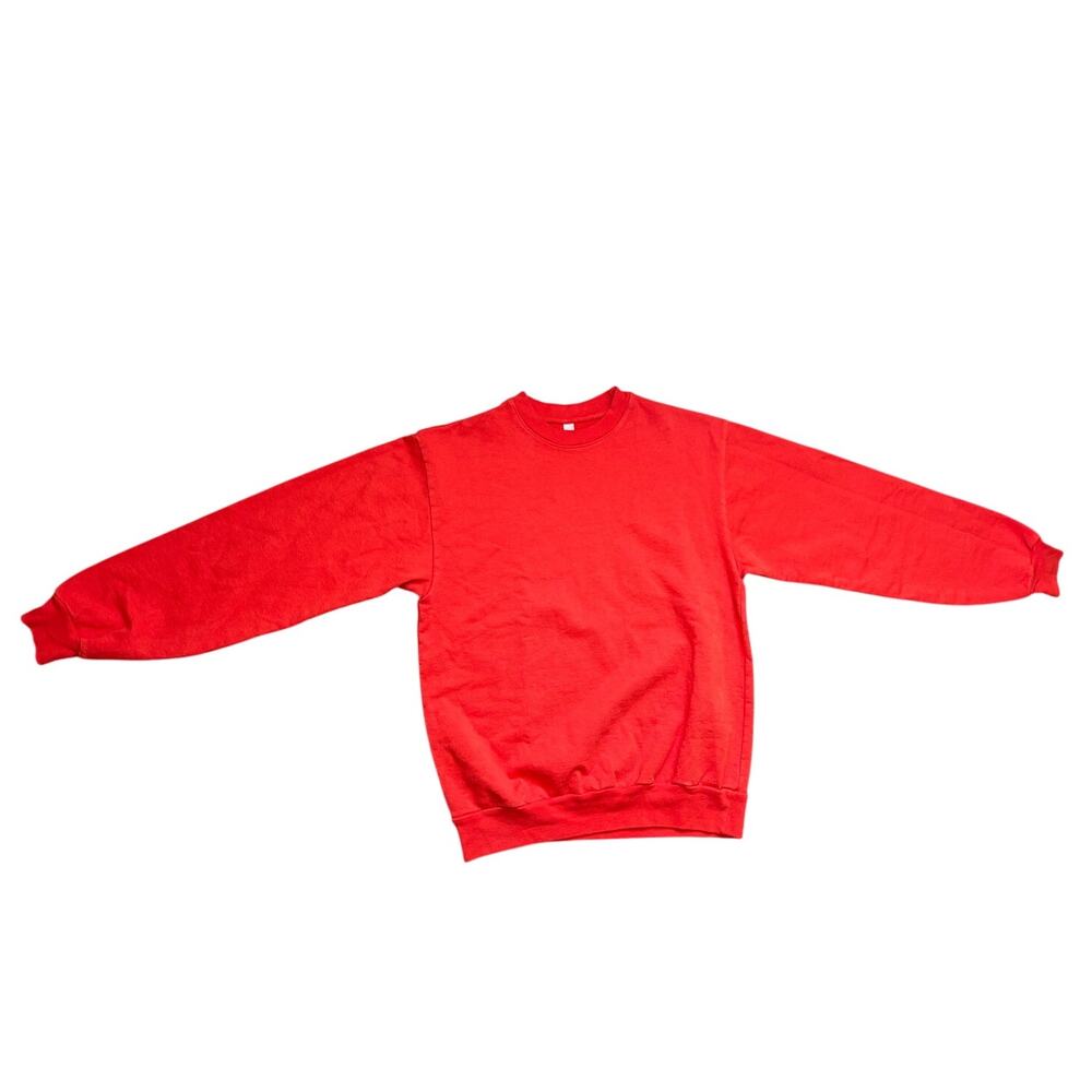 Los Angeles Apparel Orange 14oz Heavy Fleece Sweatshirt (read description) - Picture 2 of 6
